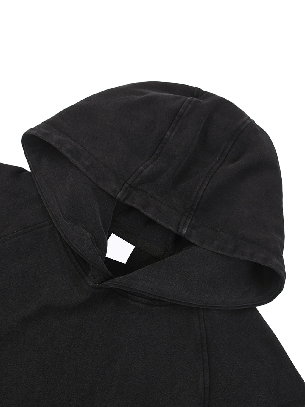 Hot People Wear This Stuff Only - Snow Washed Sleeveless Hoodie With White Writing