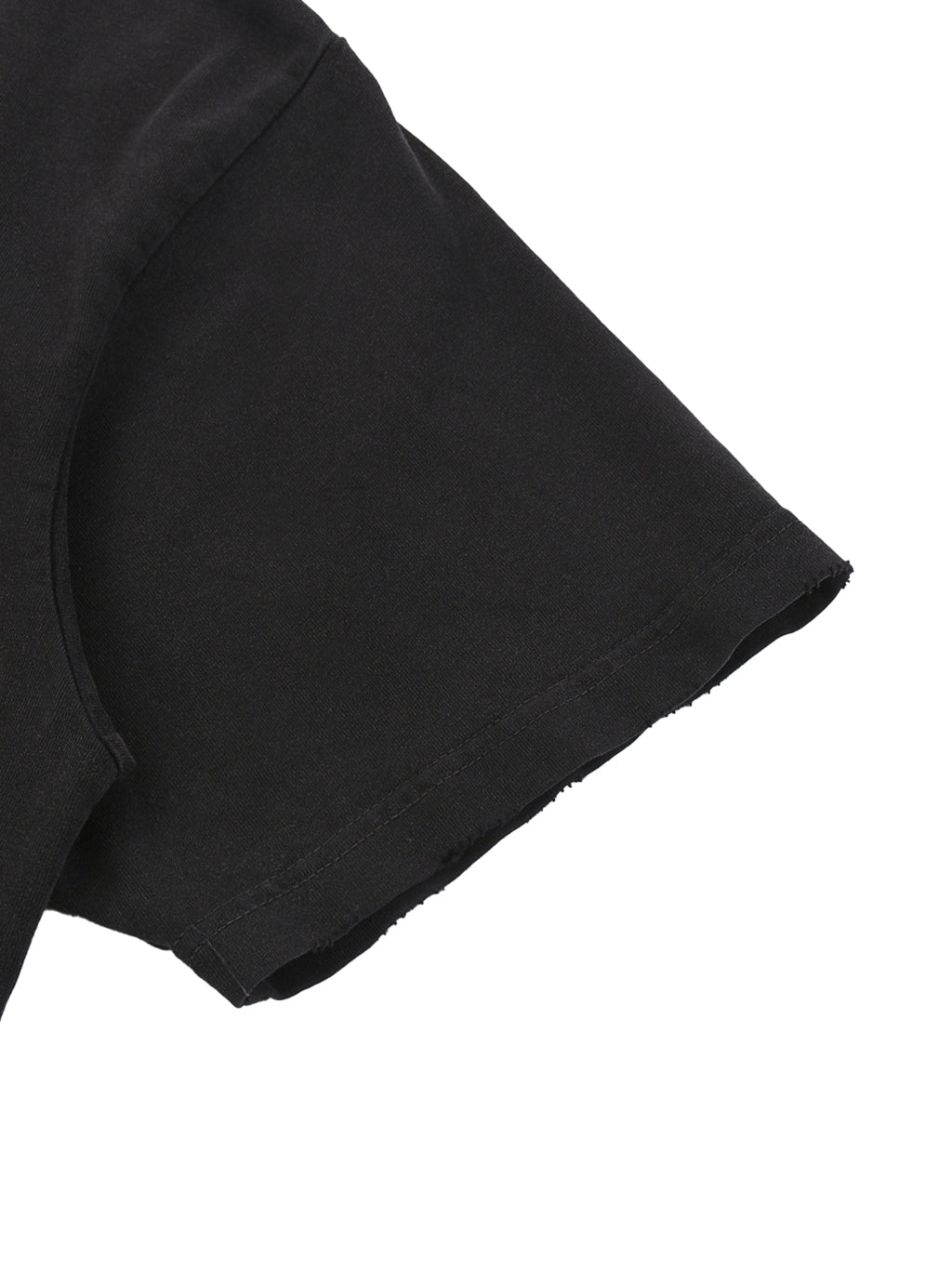 HPWTSO CutJagged Snow Washed Raw-Hem T-Shirt