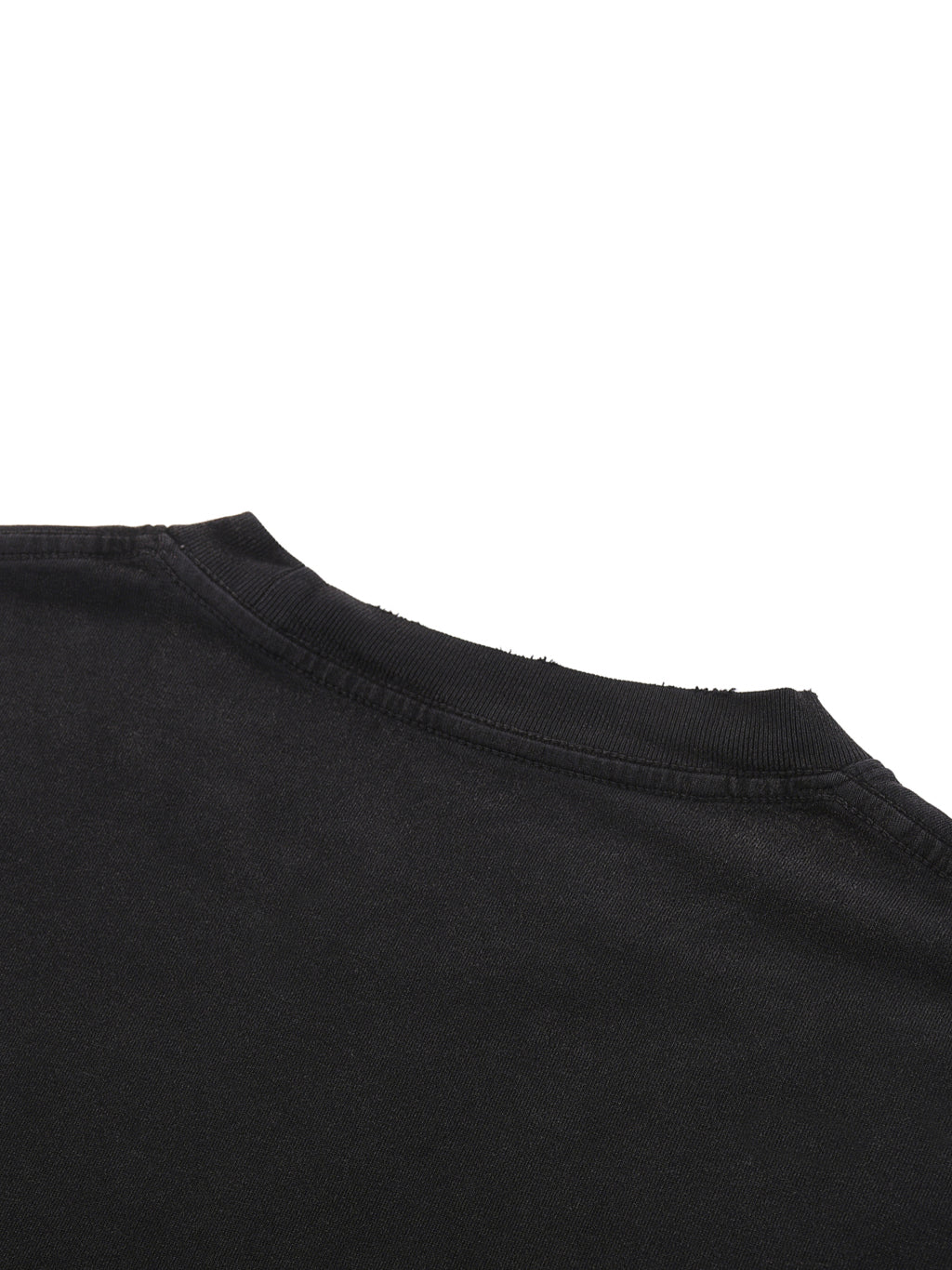 HPWTSO CutJagged Snow Washed Raw-Hem T-Shirt